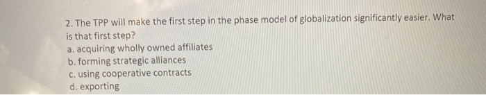 Short Answer 1. Why does Canada have import