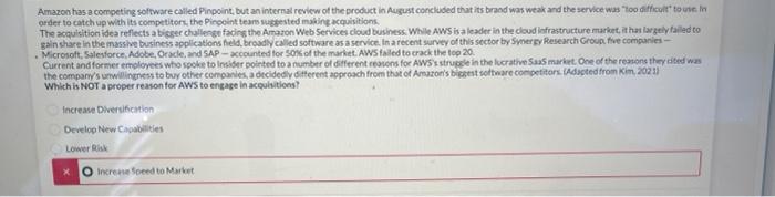 Amazon has a competing software called Pinpoint,