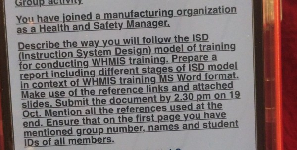 oup You have joined a manufacturing organization