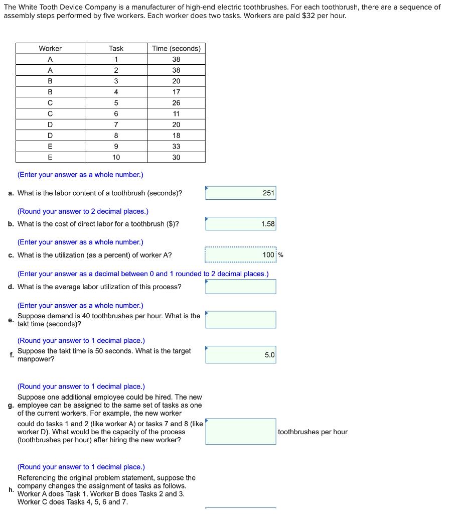 The White Tooth Device Company is a manufacturer
