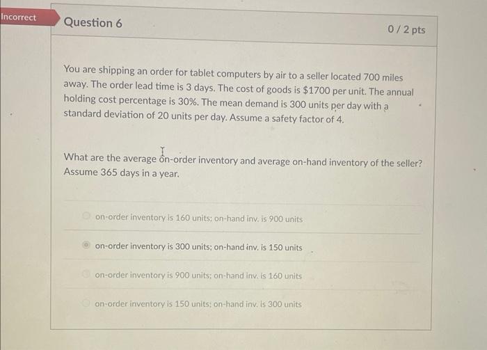 You are shipping an order for tablet computers by
