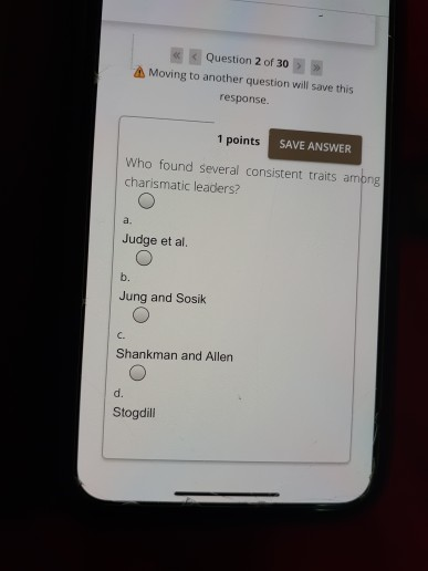 Question 2 of 30  style=