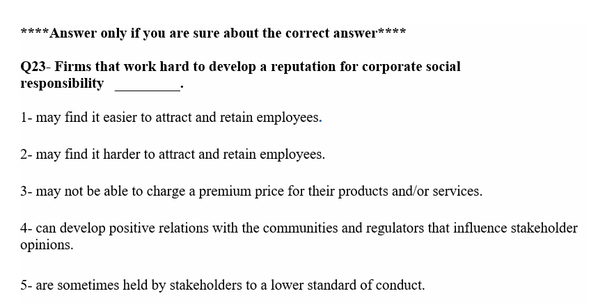 *** **Answer only if you are sure about the