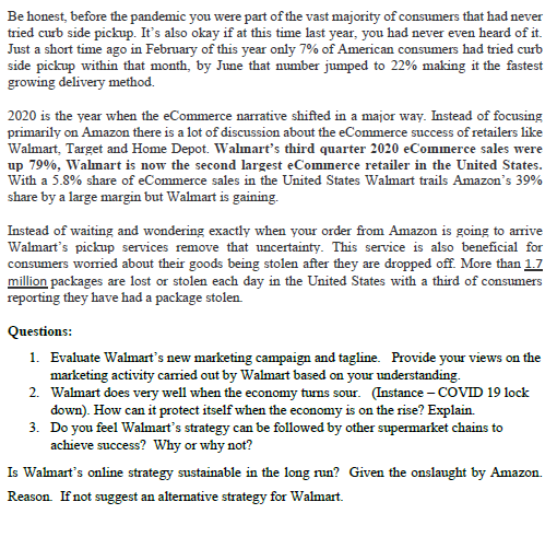 Assignment 2 Wal Mart and its Marketing