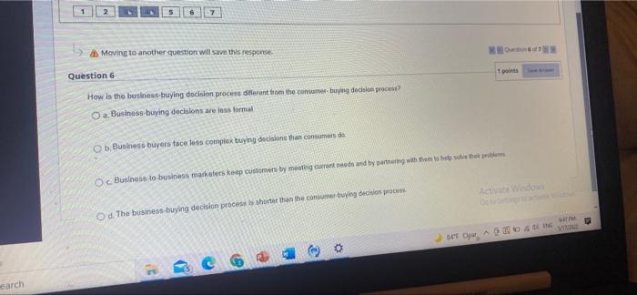 7 Send Click Submit to complete this assessment