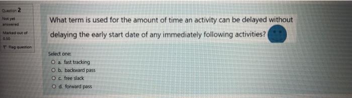 Quello 2 Not yet red What term is used for the