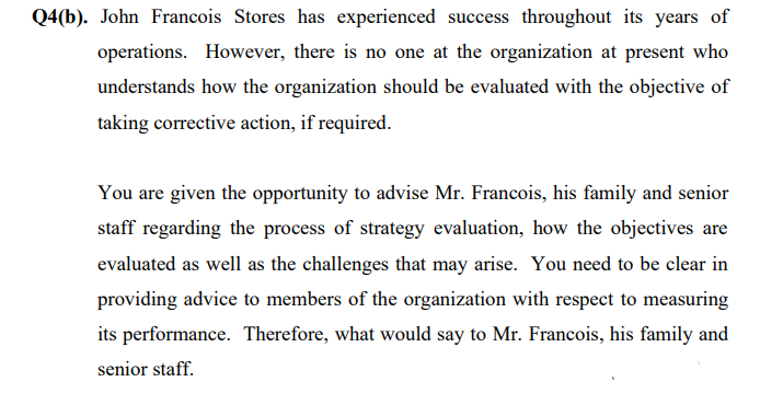 Mr. John Francois, a very successful businessman