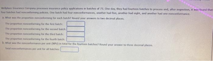 Wellplace Insurance Company processes insurance