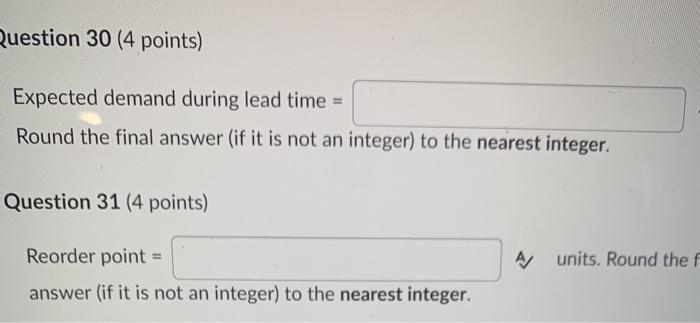 (Chapter 12] Safety Stock The daily demand for a