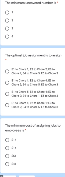 A boss wants to give his five employees some