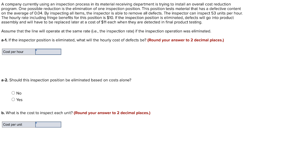 33. Please highlight/bold answers. A company