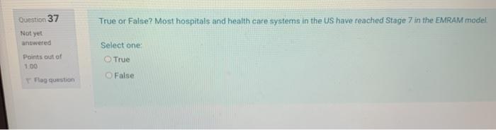 Question 36 The right service is provided badly