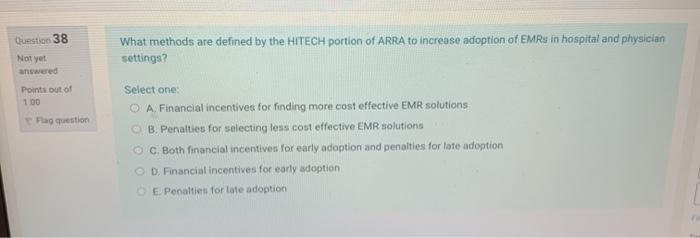 Question 36 The right service is provided badly