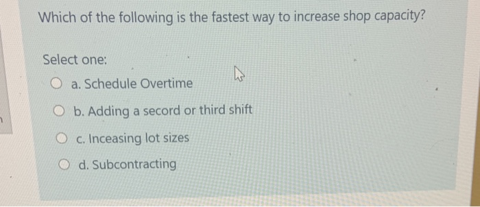 Which of the following is the fastest way to