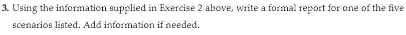 Assignment 3: Formal Report Writing The paper
