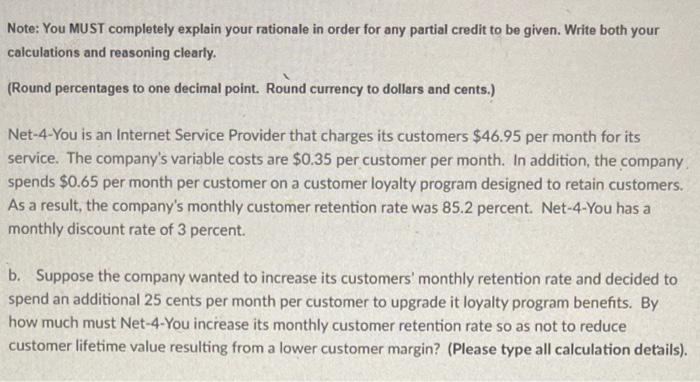 hello, this question consists of multiple parts.