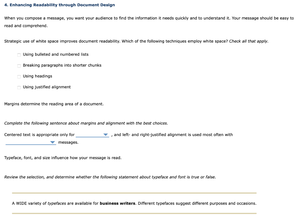 FOR BLUE LINES Option for 1: headings paragraphs