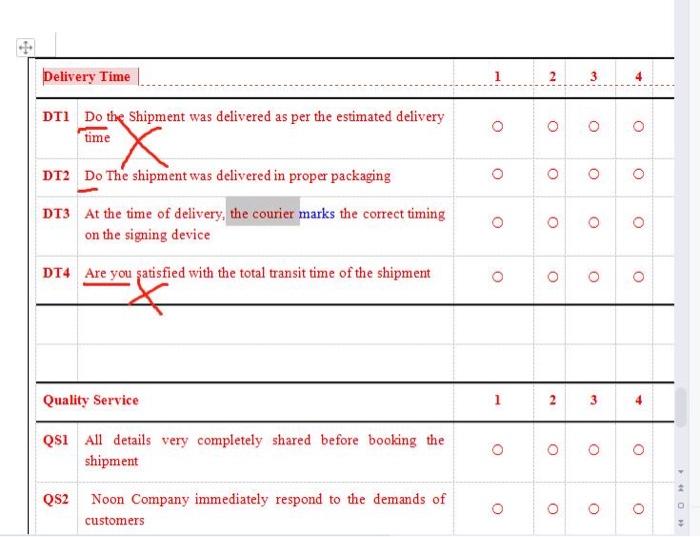 Design a questionnaire for a telecom company to