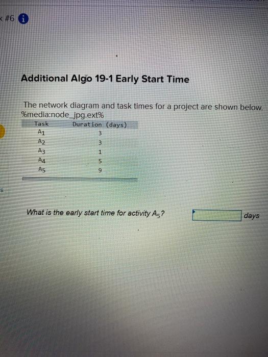 Homework #6 i Saved 1 Additional Algo 19-1 Early