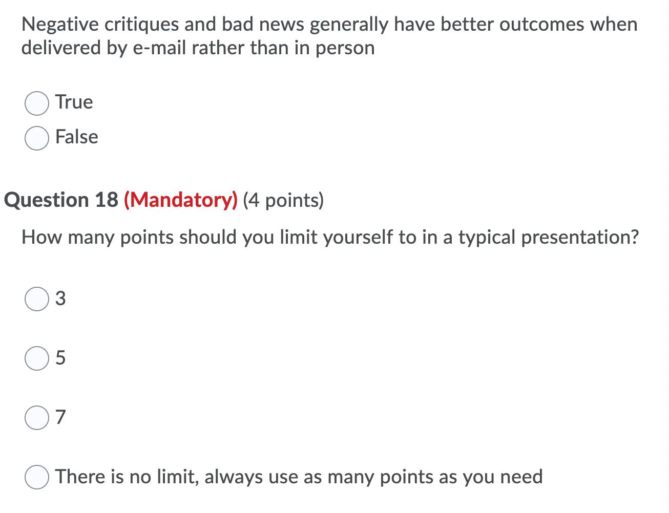 Which of the following is not a primary purpose