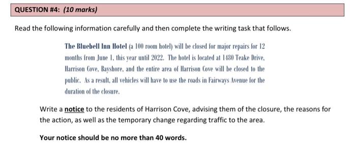 Can someone pls help me with this. QUESTION #4: