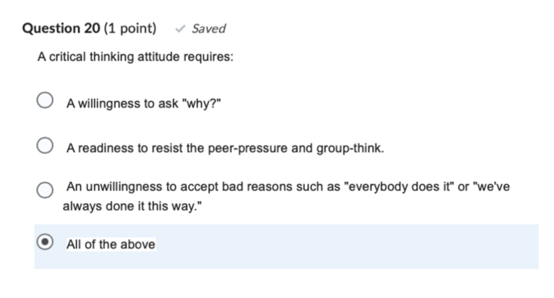 The answer I chose, might be wrong, or all wrong.