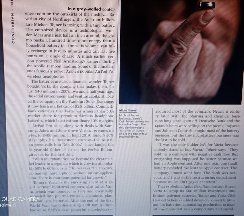 CONTRARIAN IN In a gray-walled confer- ence room