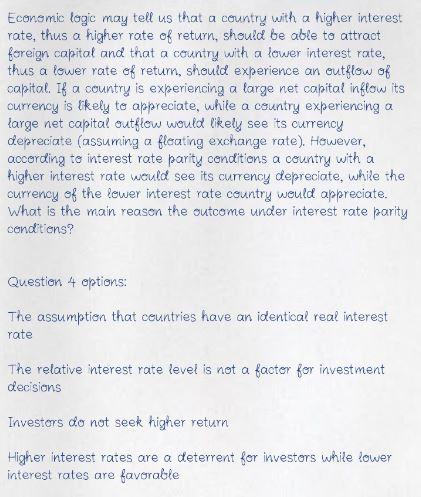 Economic logic may tell us that a country with a