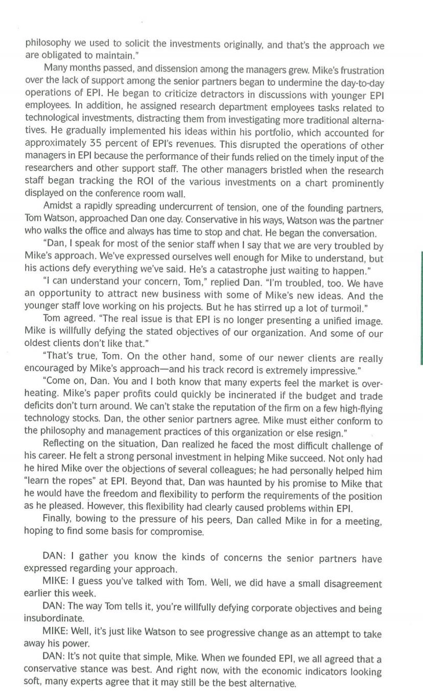 Please help me answer these discussion questions.