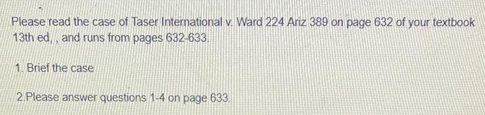 Business Law the Case is in the Business Law 13th