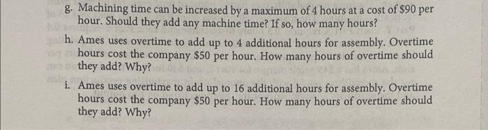 Can you please answer parts g. h. and i. Thanks I