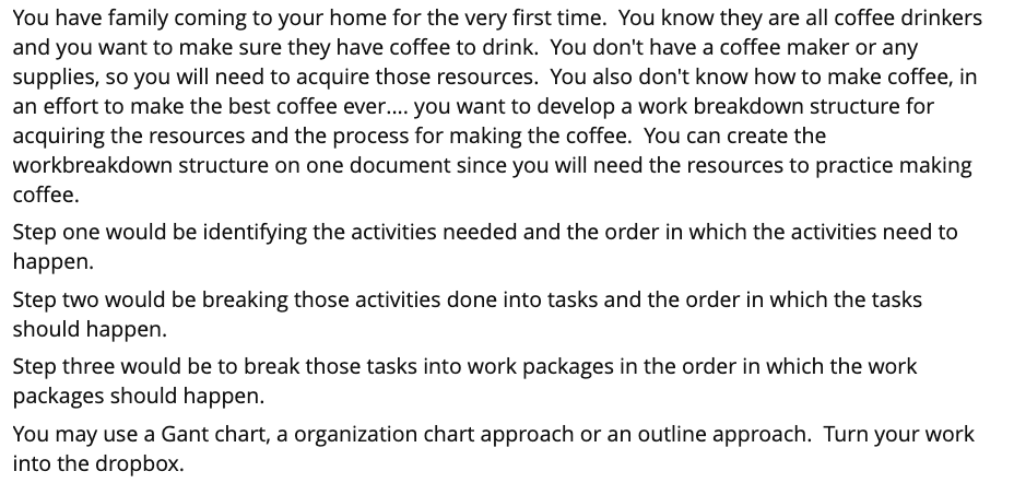 You have family coming to your home for the very