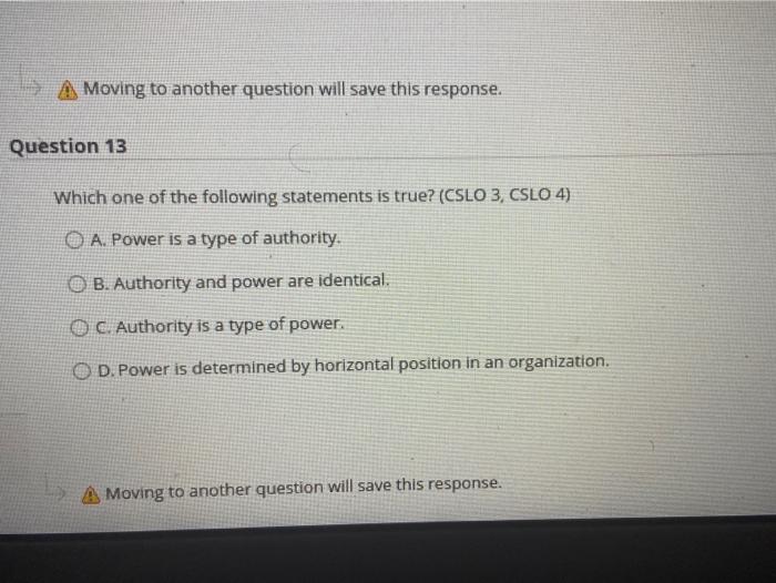 A Moving to another question will save this