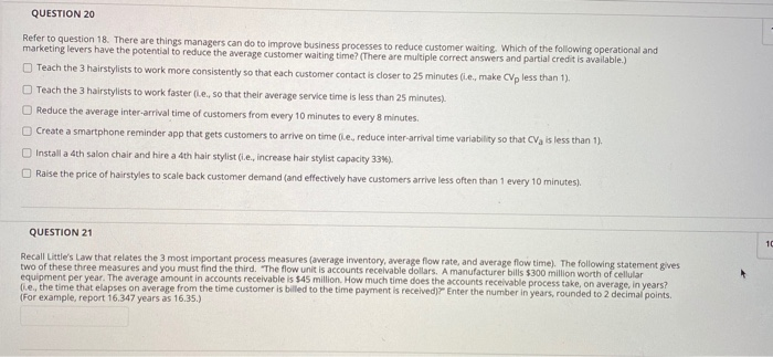 QUESTION 11 Questions 11 to 25 refer to variants