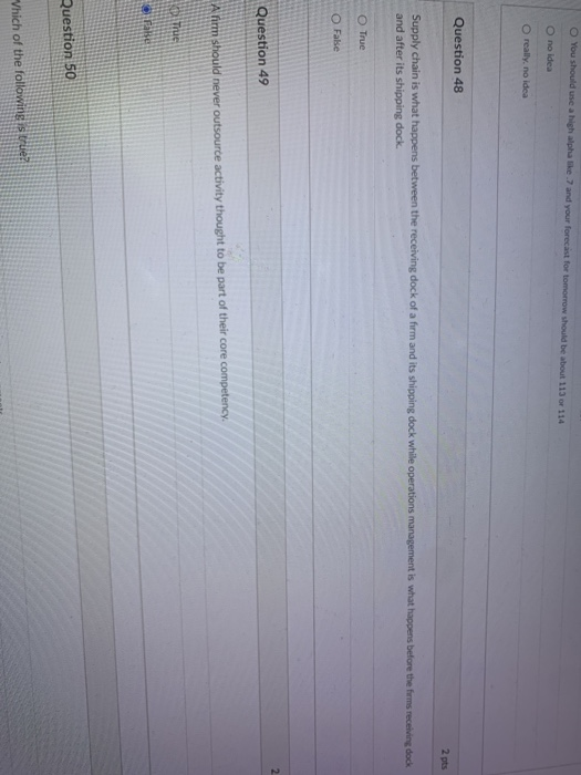 O Fate Question 46 2 pts Using linear regression