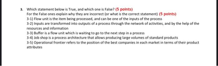 1. Consider an Amazon order fulfillment center