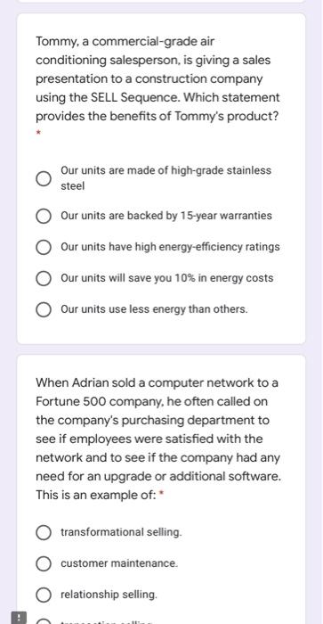 Tommy, a commercial-grade air conditioning