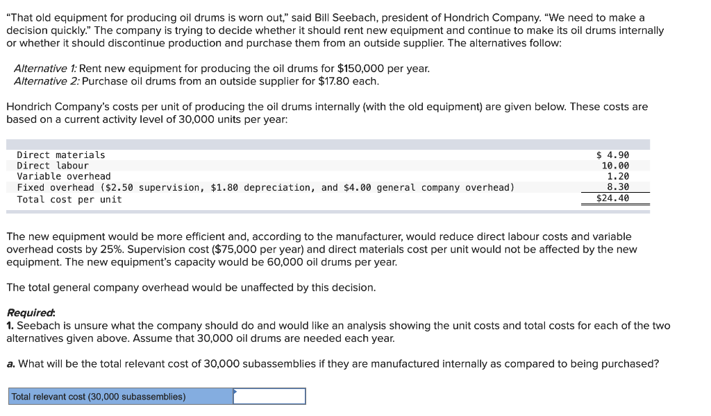 "That old equipment for producing oil drums is