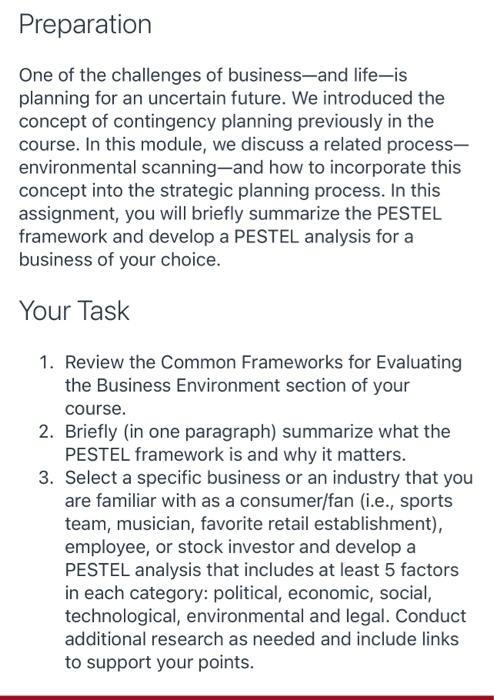 Please answer with details. Preparation One of