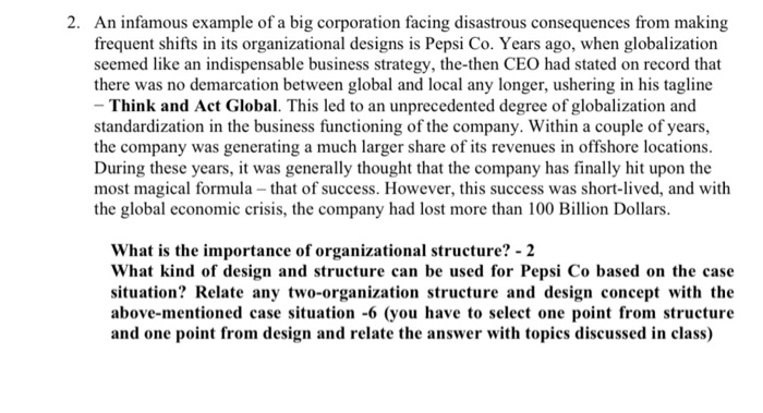 2. An infamous example of a big corporation