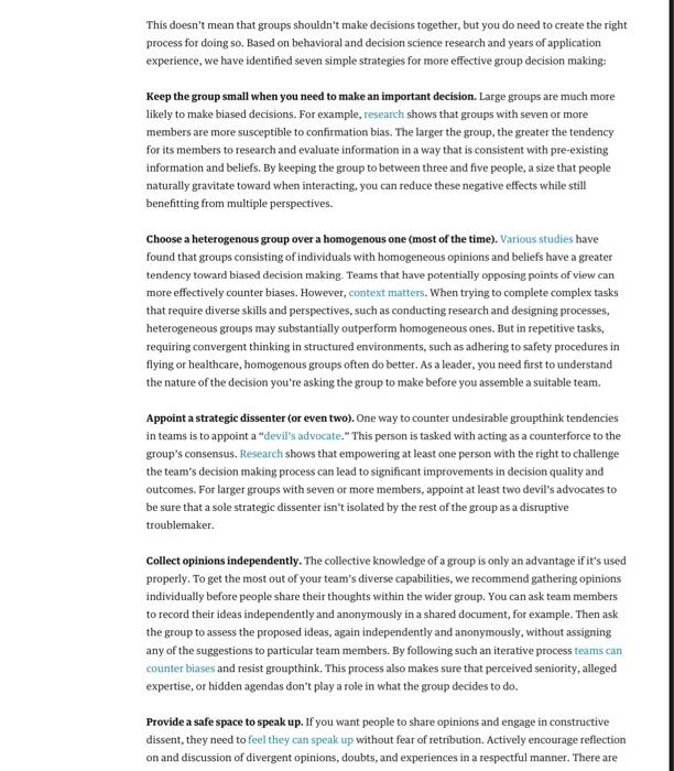 When you have a tough business problem to solve,