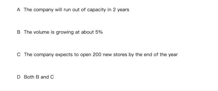 XYZ company had two distribution centers, located