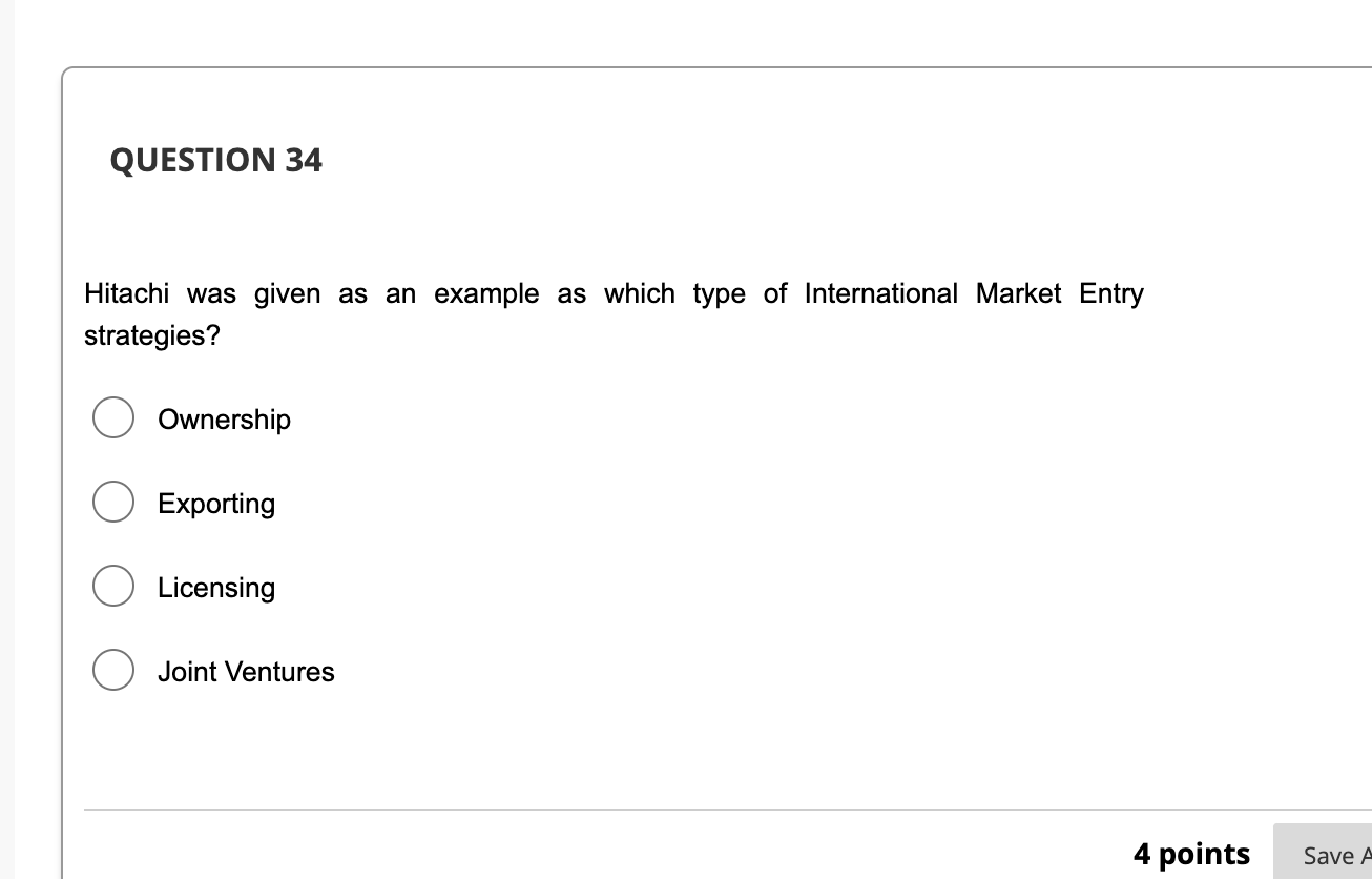Hitachi was given as an example as which type of