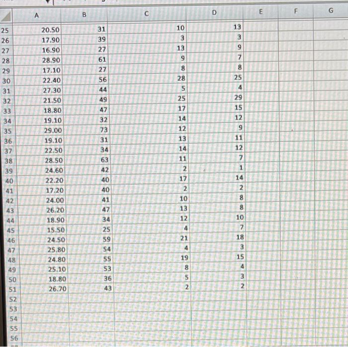 \begin{tabular}{|l|l|l|l|l|} \hline C & D & E & F