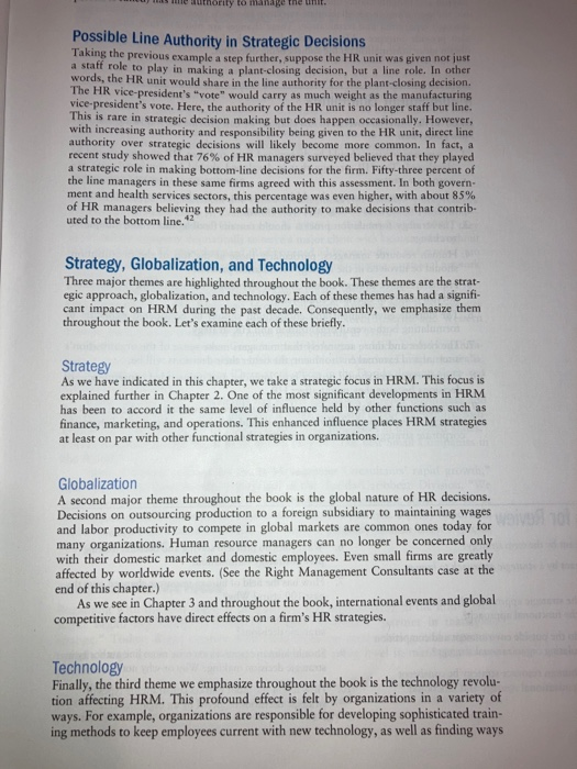 Why should human resource strategy be consistent