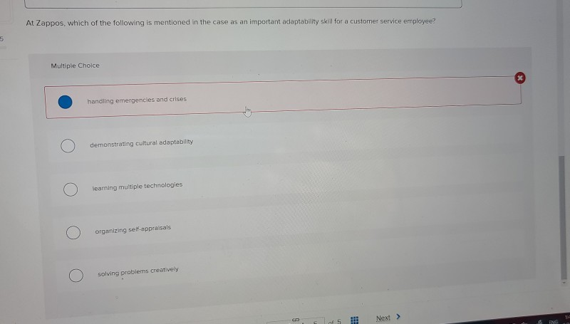 This activity is important because adaptability