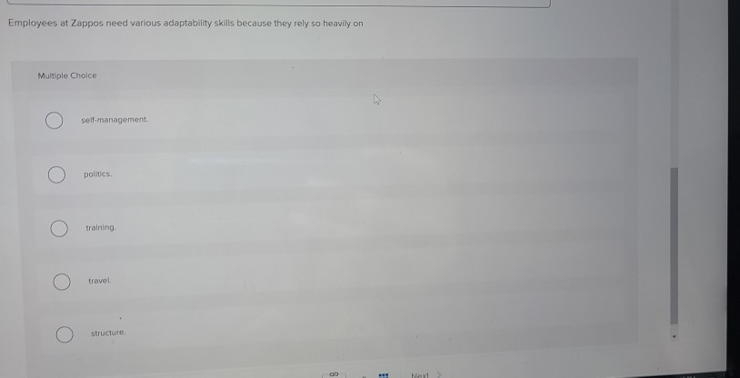 This activity is important because adaptability