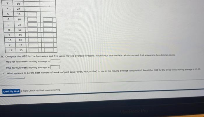 please answer all parts Book Problem 15-07