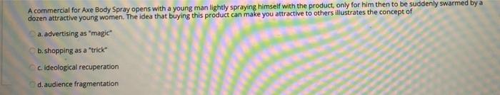 The kind of narrowcasting and targeted