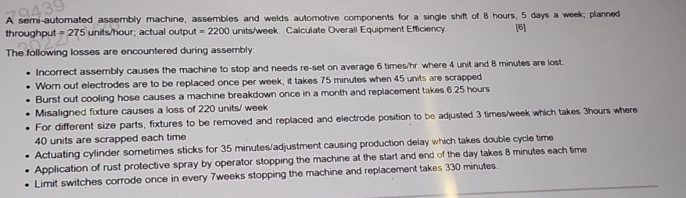 A semi-automated assembly machine, assembles and
